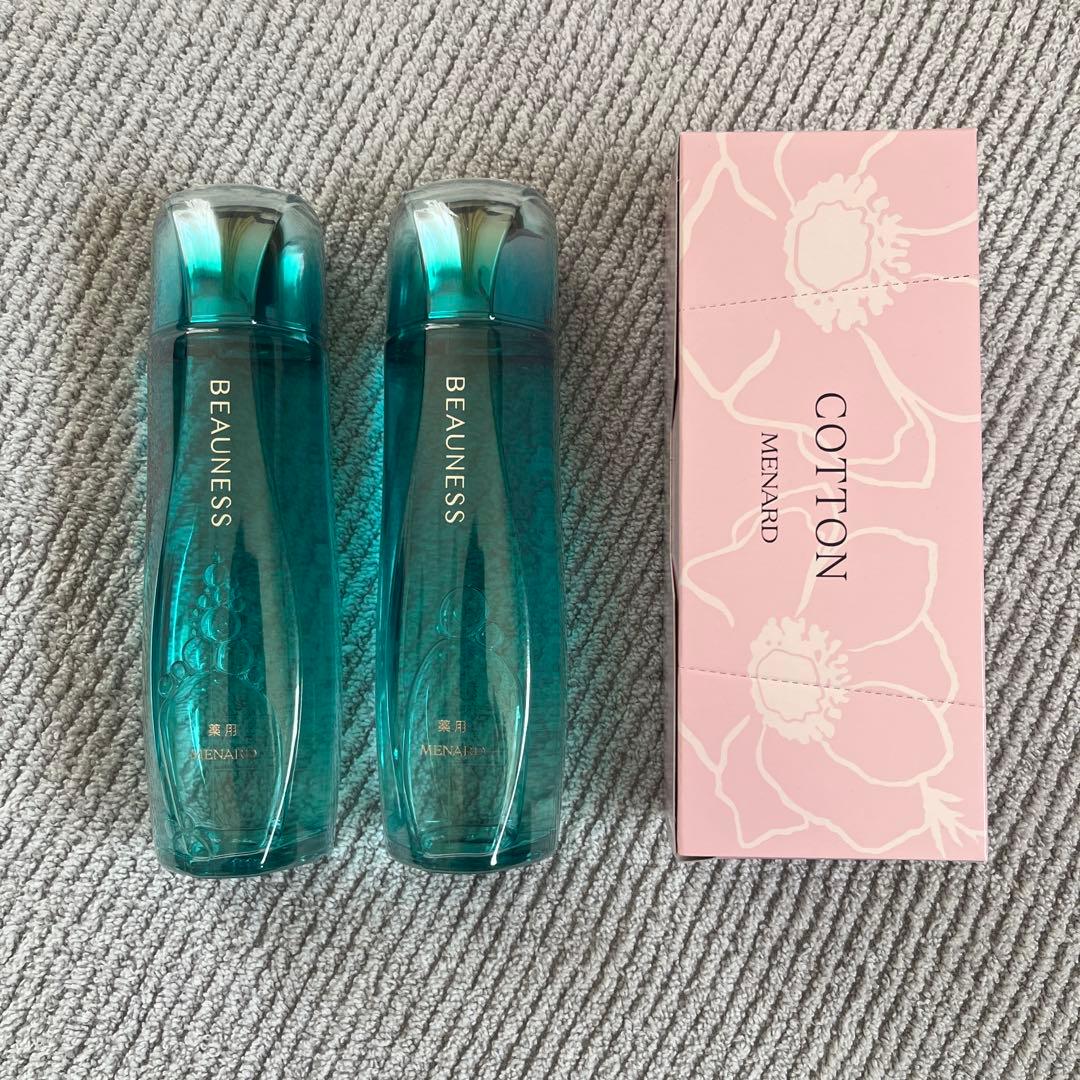 メナード　薬用ビューネ6/21リニューアル商品×2 コットンプレゼント♪