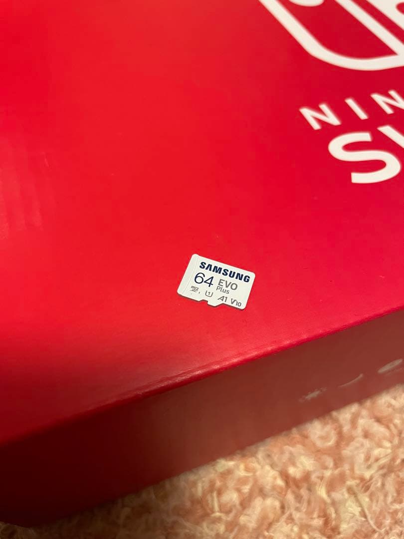 Nintendo Switch 本体 ピンク/グレー 64GB microSD