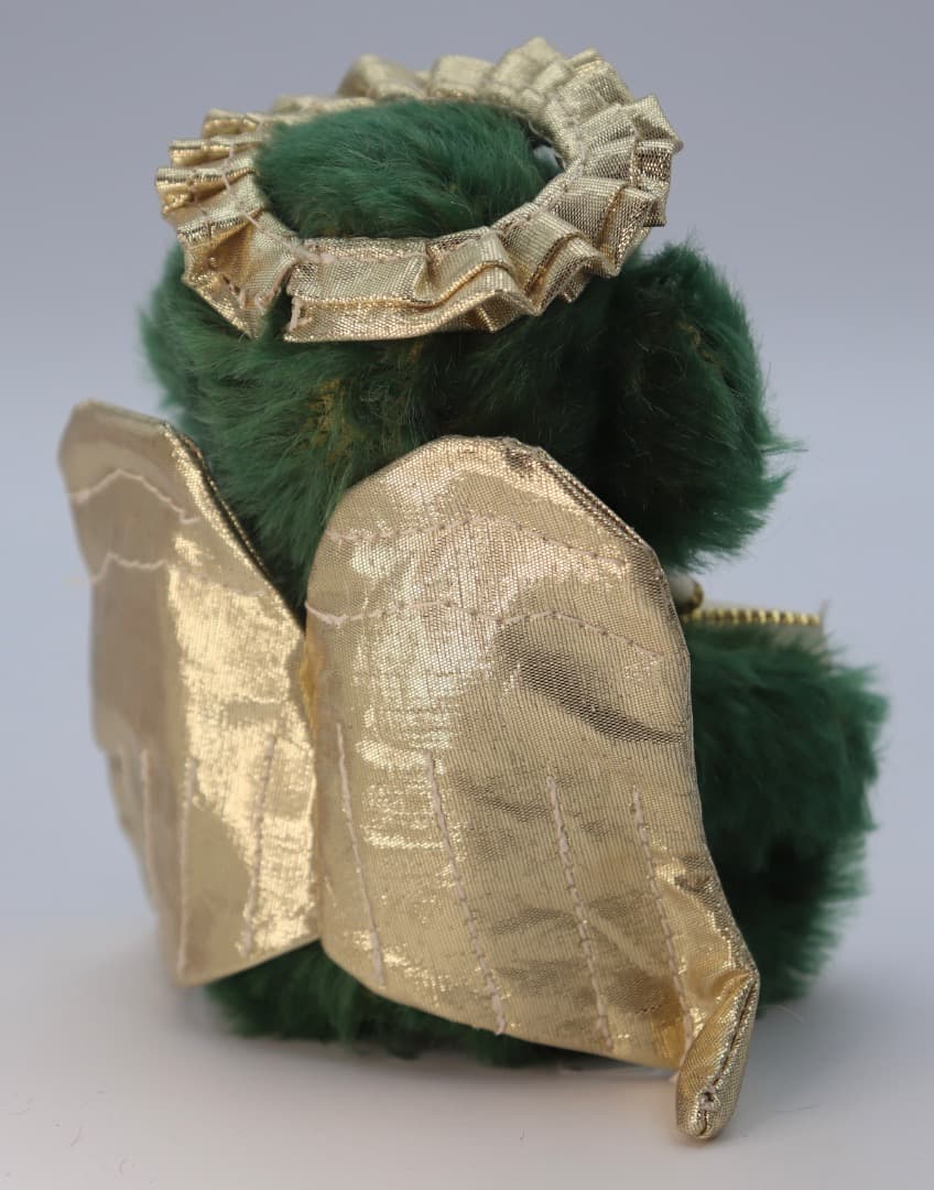 MerryThought 限定版 天使のクマ 緑