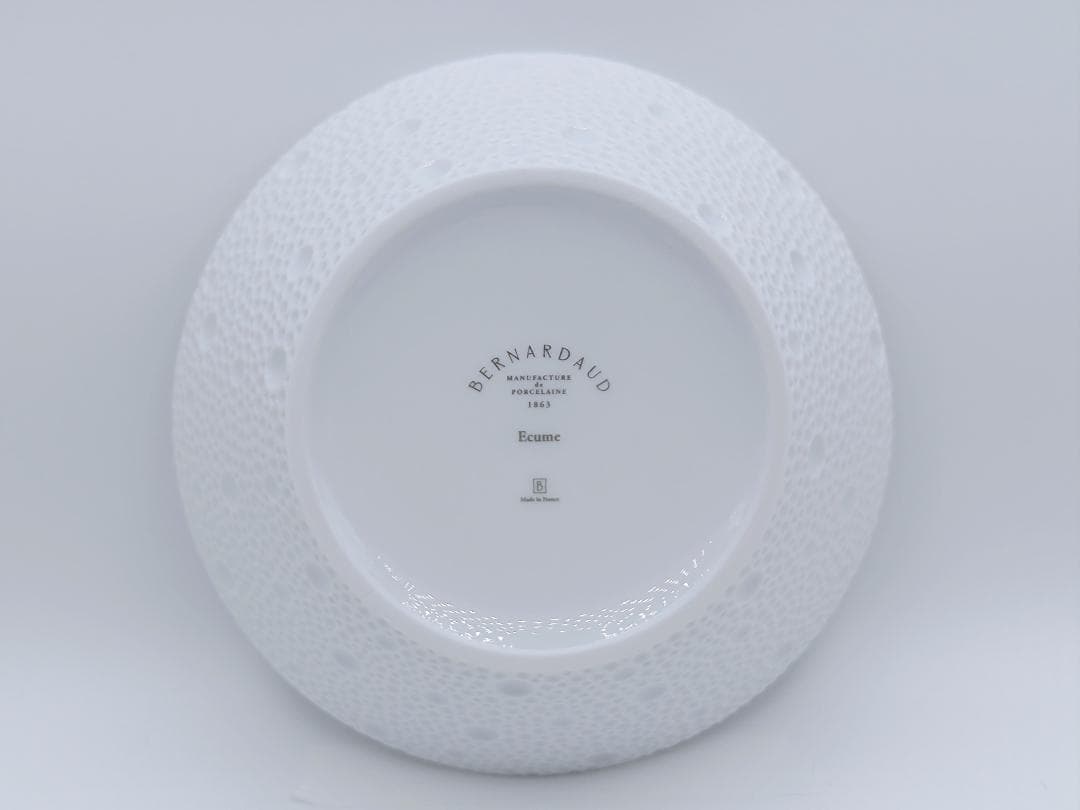 ベルナルド Bernardaud　エキュム　マカロンソーサー・ボウル