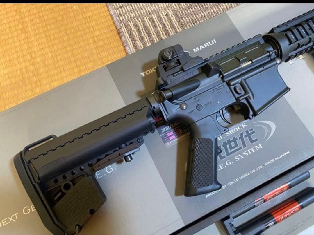東京マルイ　次世代電動ガン　M4 CQB-R ブラック