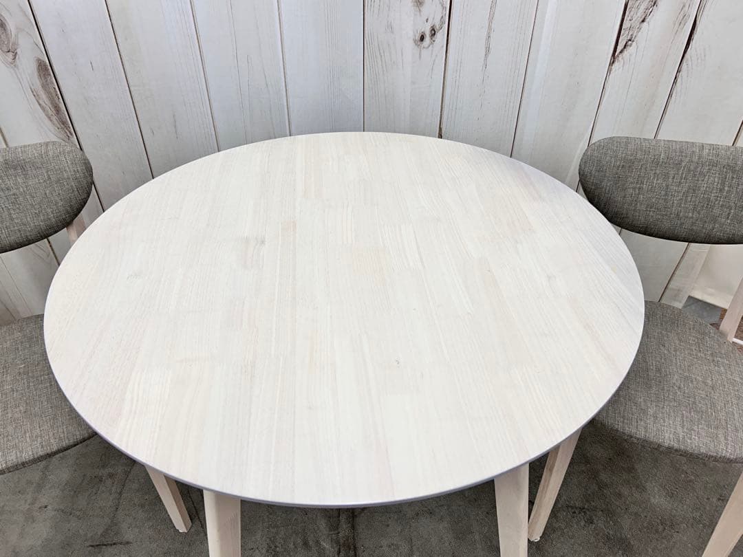 北欧風2人掛けダイニングテーブルセット（テーブル・チェアセット）