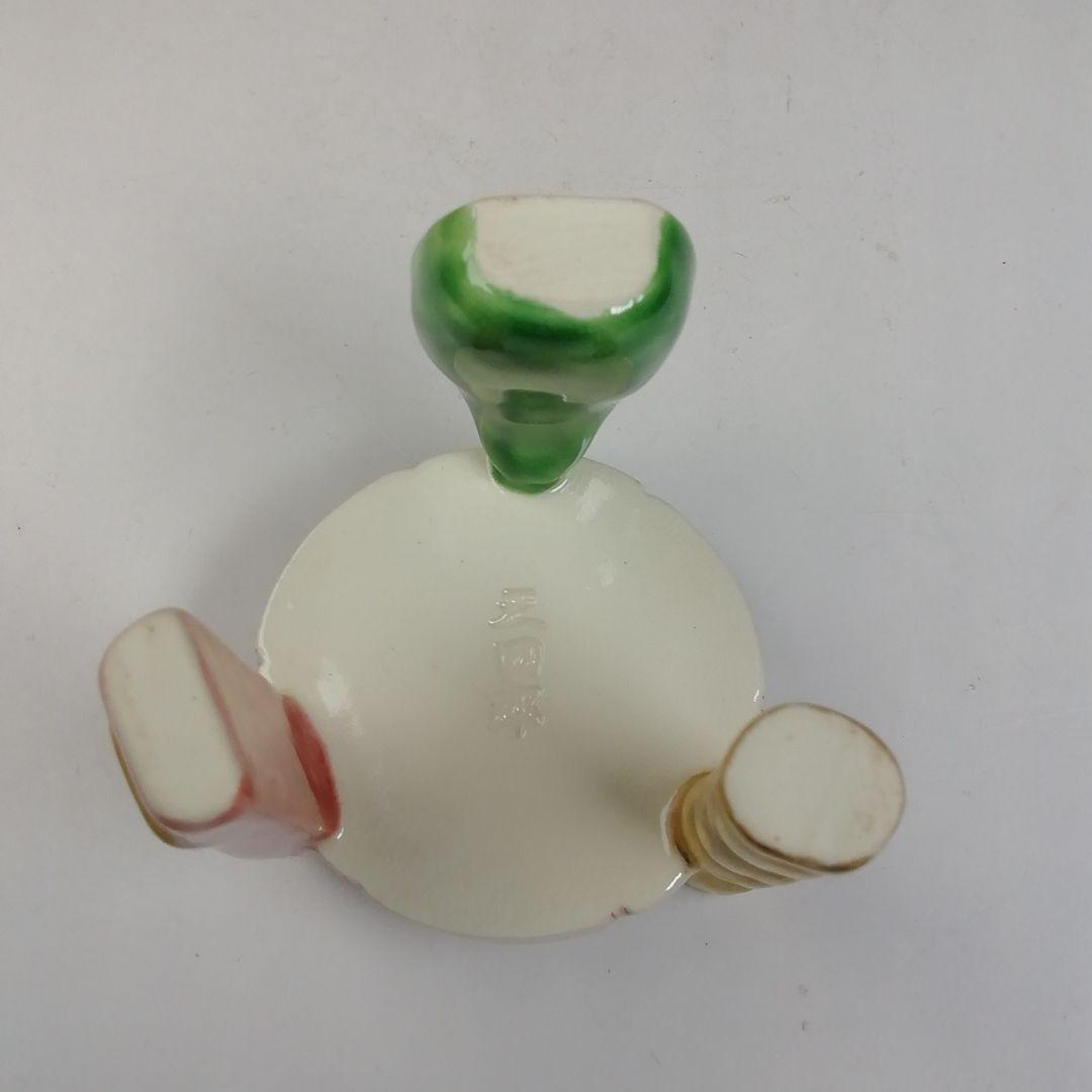 Ｔ７２２　蓋置　『楽器蓋置』『今岡三四郎 造』　共箱　茶道具