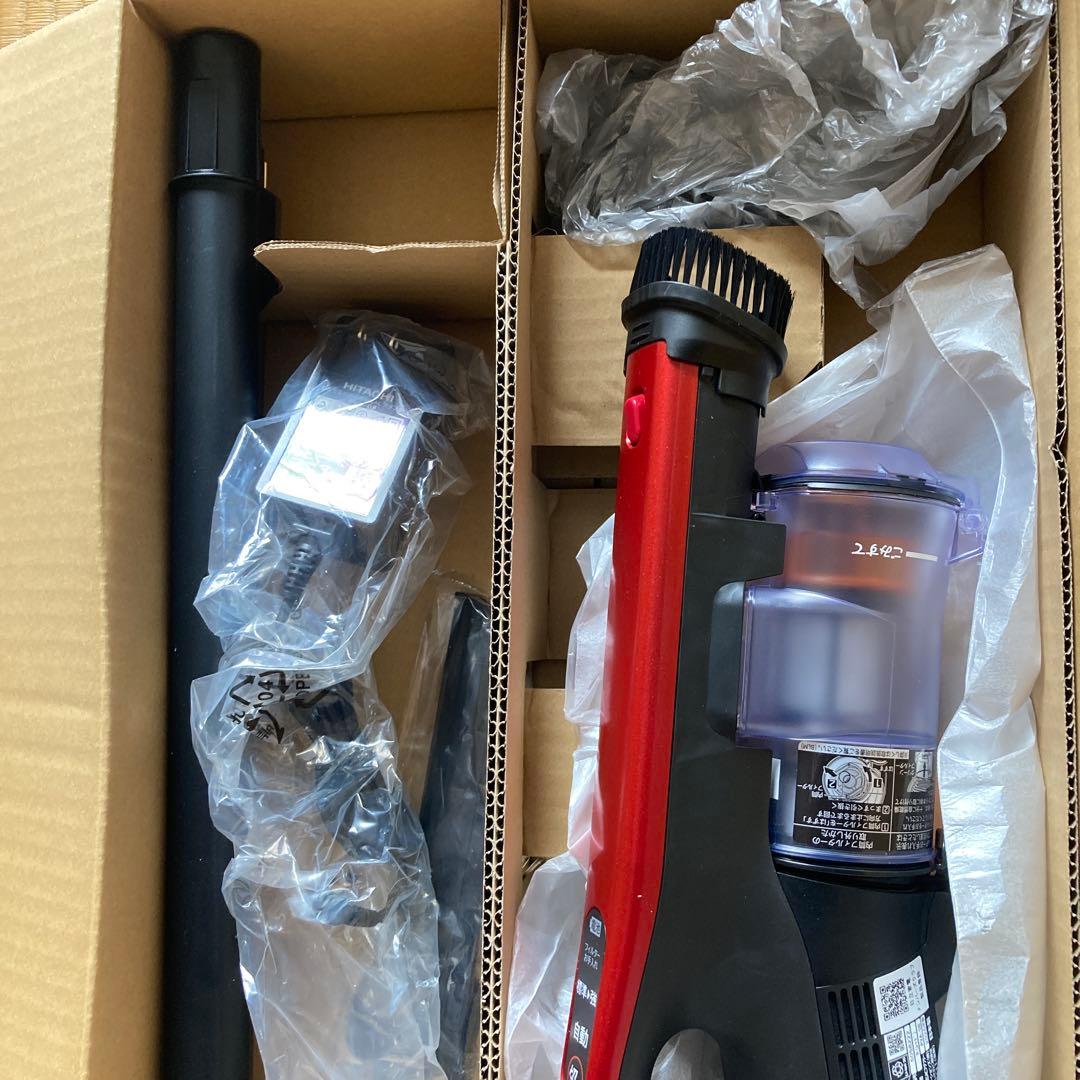 HITACHI スティッククリーナー PV-BHL6000J レッド